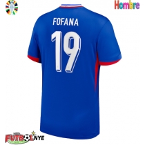 Camiseta Francia Youssouf Fofana #19 Primera Equipación Eurocopa 2024 manga corta